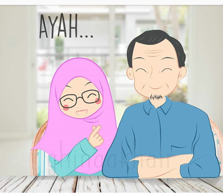 Detail Gambar Animasi Ayah Dan Ibu Nomer 17