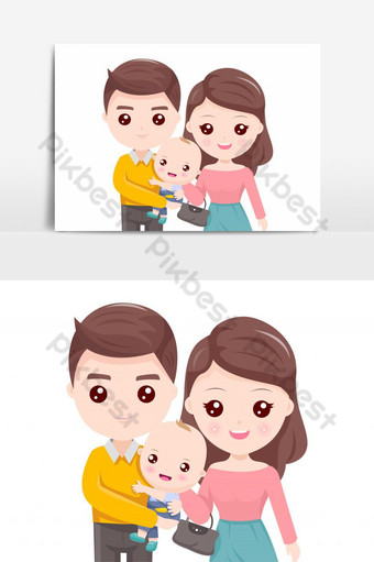 Detail Gambar Animasi Ayah Dan Ibu Nomer 29
