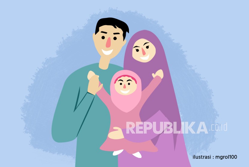 Detail Gambar Animasi Ayah Dan Ibu Nomer 44