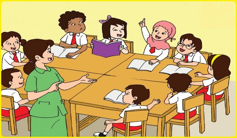 Detail Gambar Animasi Belajar Di Kelas Nomer 2