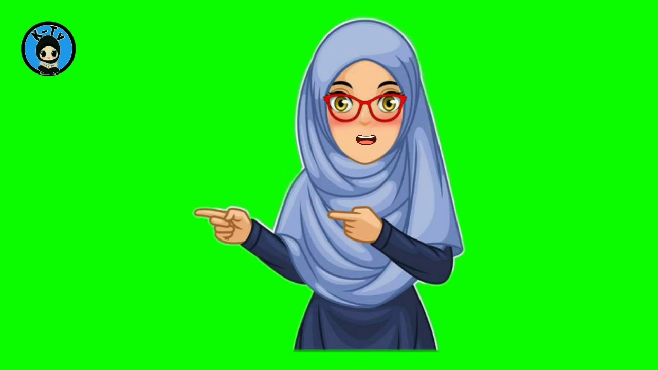 Gambar Animasi Bergerak Animasi Ibu Berhijab - KibrisPDR