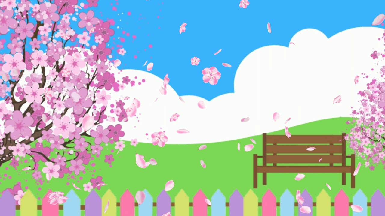 Detail Gambar Animasi Bergerak Bunga Sakura Gugur Nomer 10