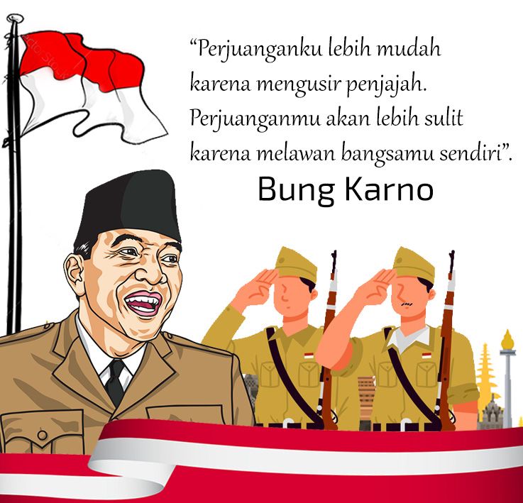 Detail Gambar Animasi Bergerak Hari Pahlawan Nomer 17