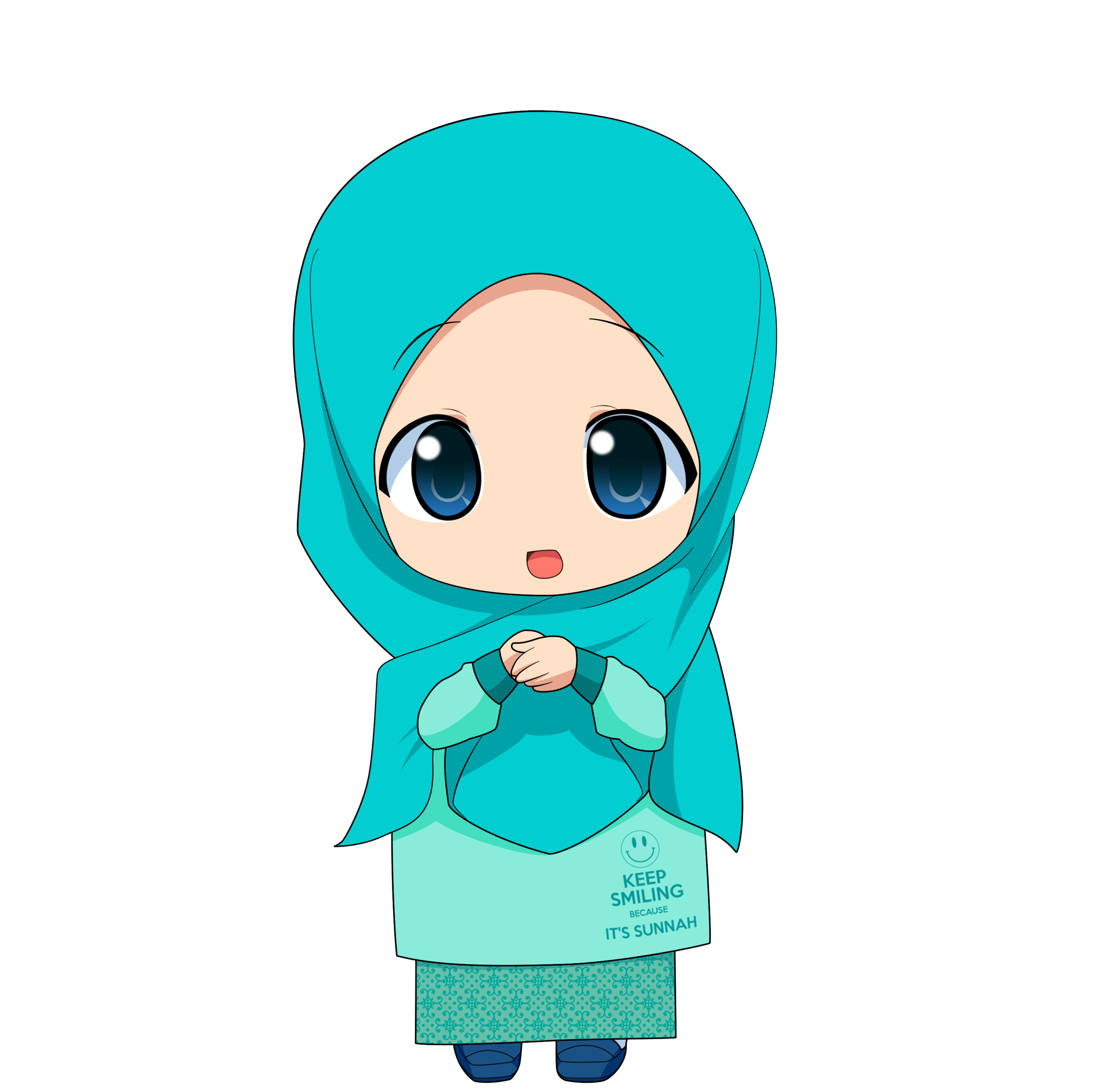 Download Gambar Animasi Bergerak Muslimah Nomer 8