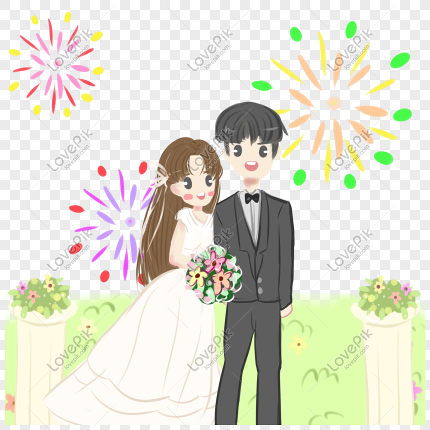 Detail Gambar Animasi Bergerak Pernikahan Nomer 33