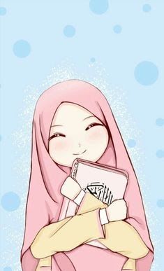 Detail Gambar Animasi Berhijab Cantik Nomer 3