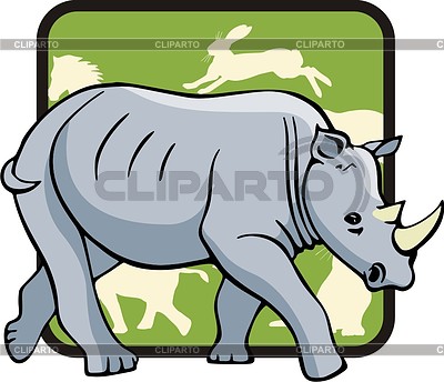 Detail White Rhino Gras Nomer 9