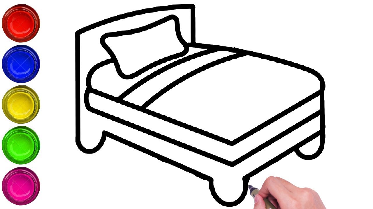 Bed Drawing - KibrisPDR