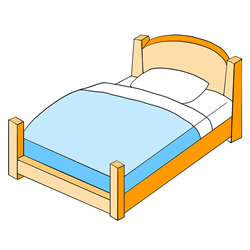 Detail Bed Drawing Nomer 15