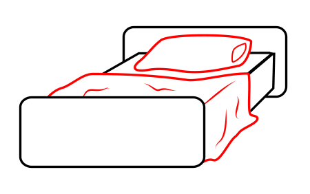 Detail Bed Drawing Nomer 21