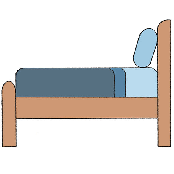 Detail Bed Drawing Nomer 3