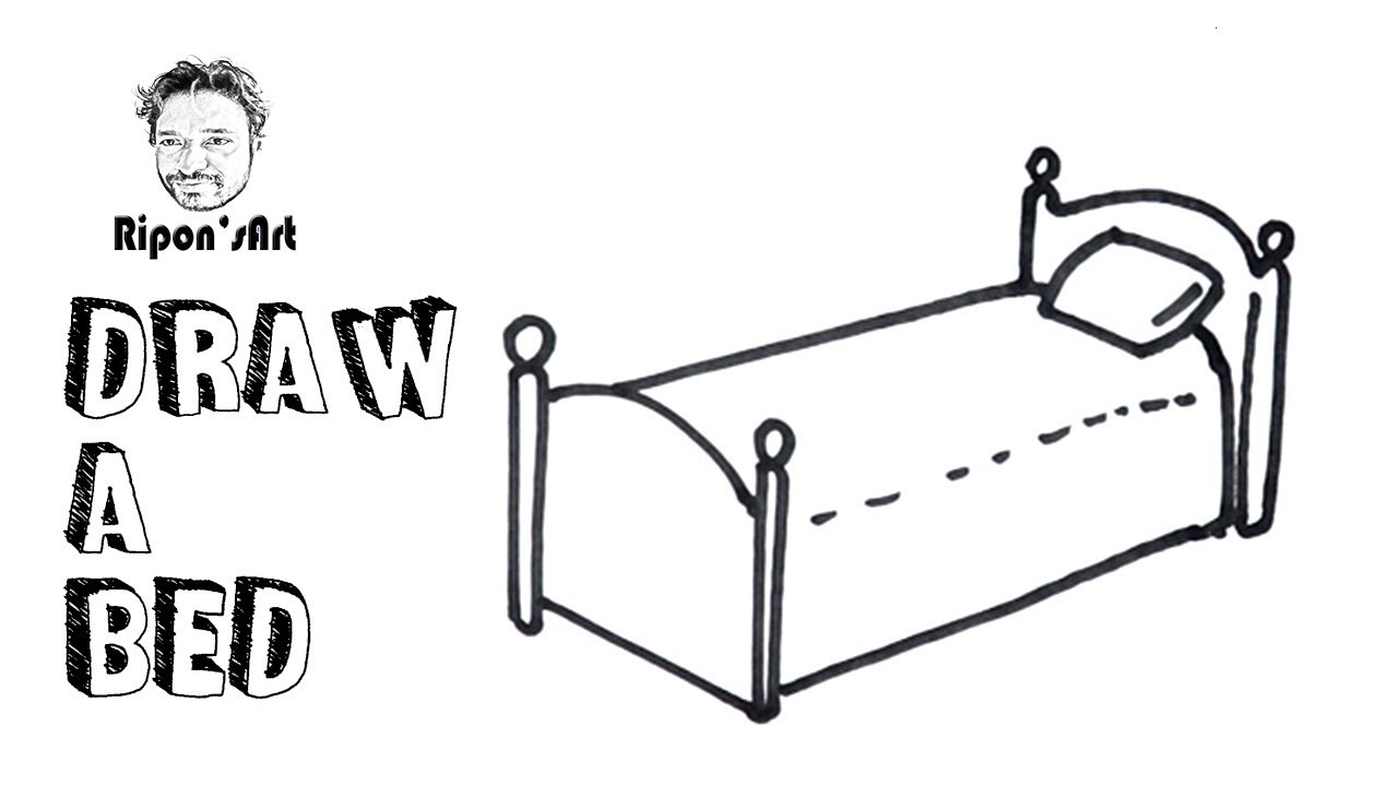 Detail Bed Drawing Nomer 8