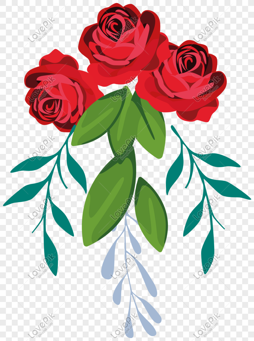 Detail Gambar Animasi Bunga Mawar Merah Nomer 55