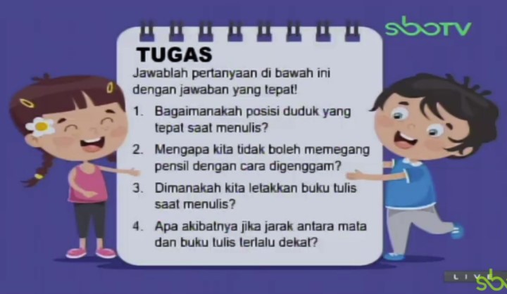 Detail Gambar Animasi Duduk Yang Benar Anak Sd Nomer 19