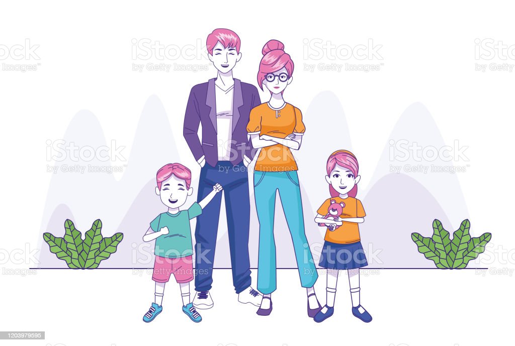 Detail Gambar Animasi Foto Keluarga Nomer 30