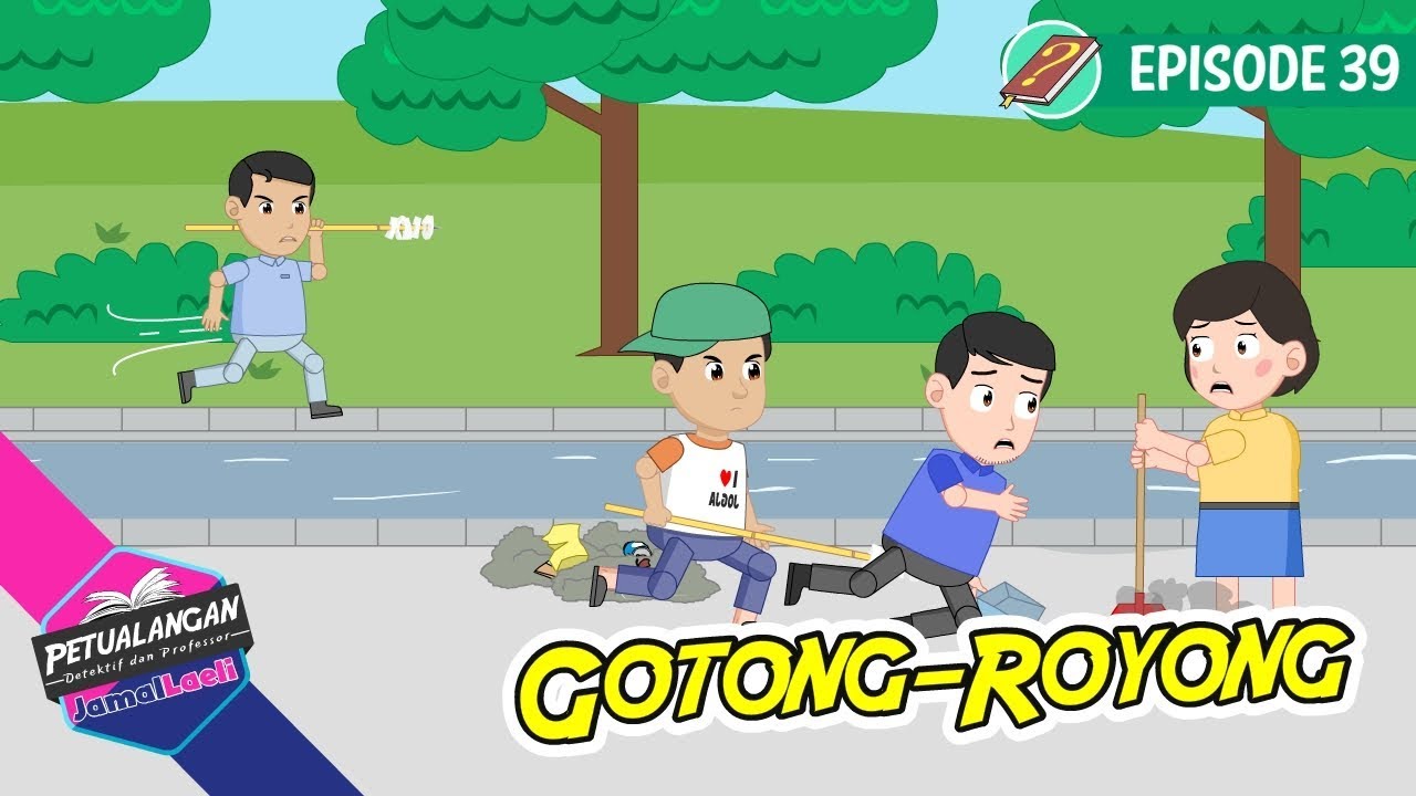 Detail Gambar Animasi Gotong Royoong Nomer 34