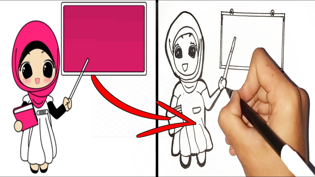 Detail Gambar Animasi Guru Sedang Mengajar Nomer 15