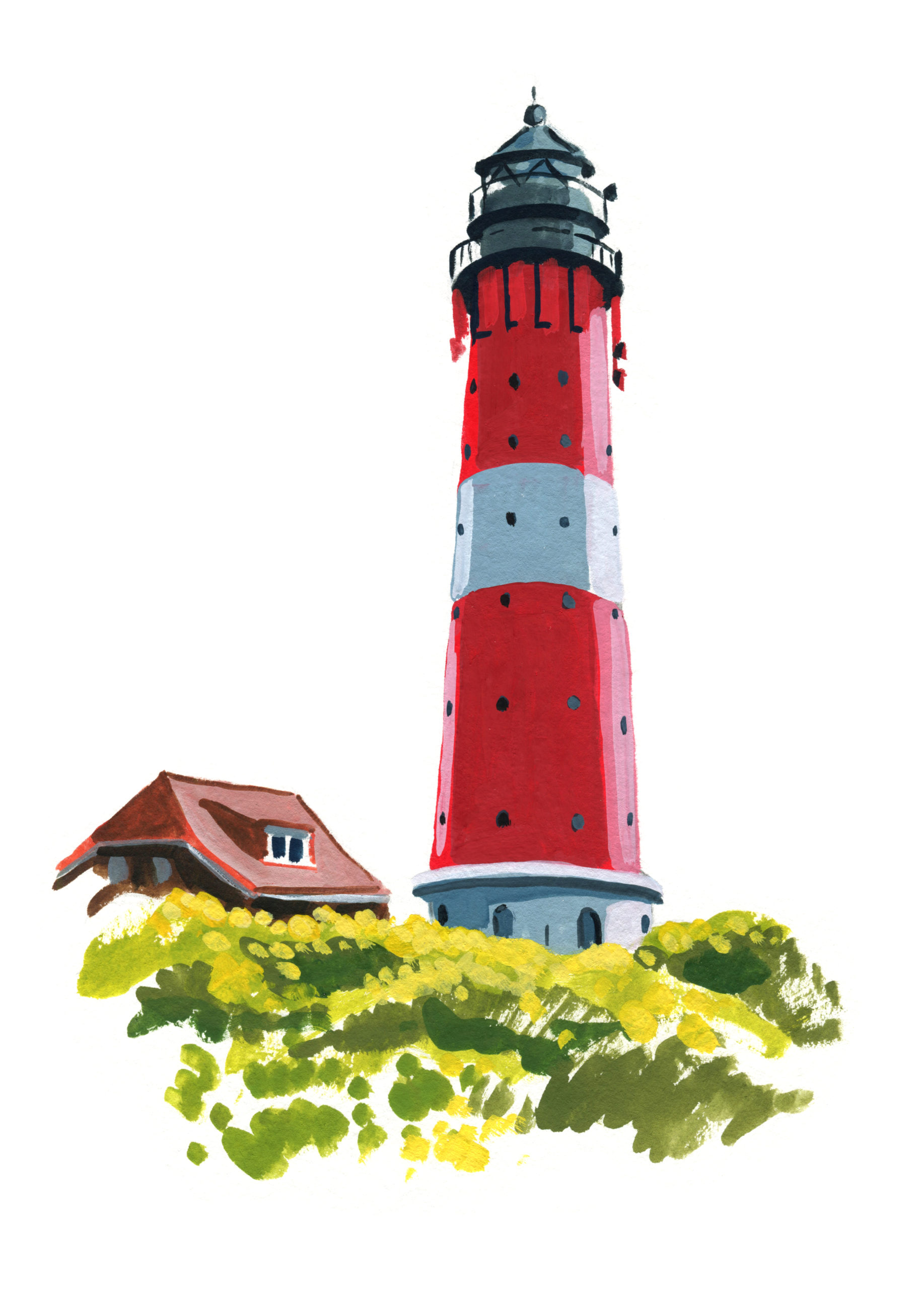 Detail Leuchtturm Bilder Gemalt Nomer 5