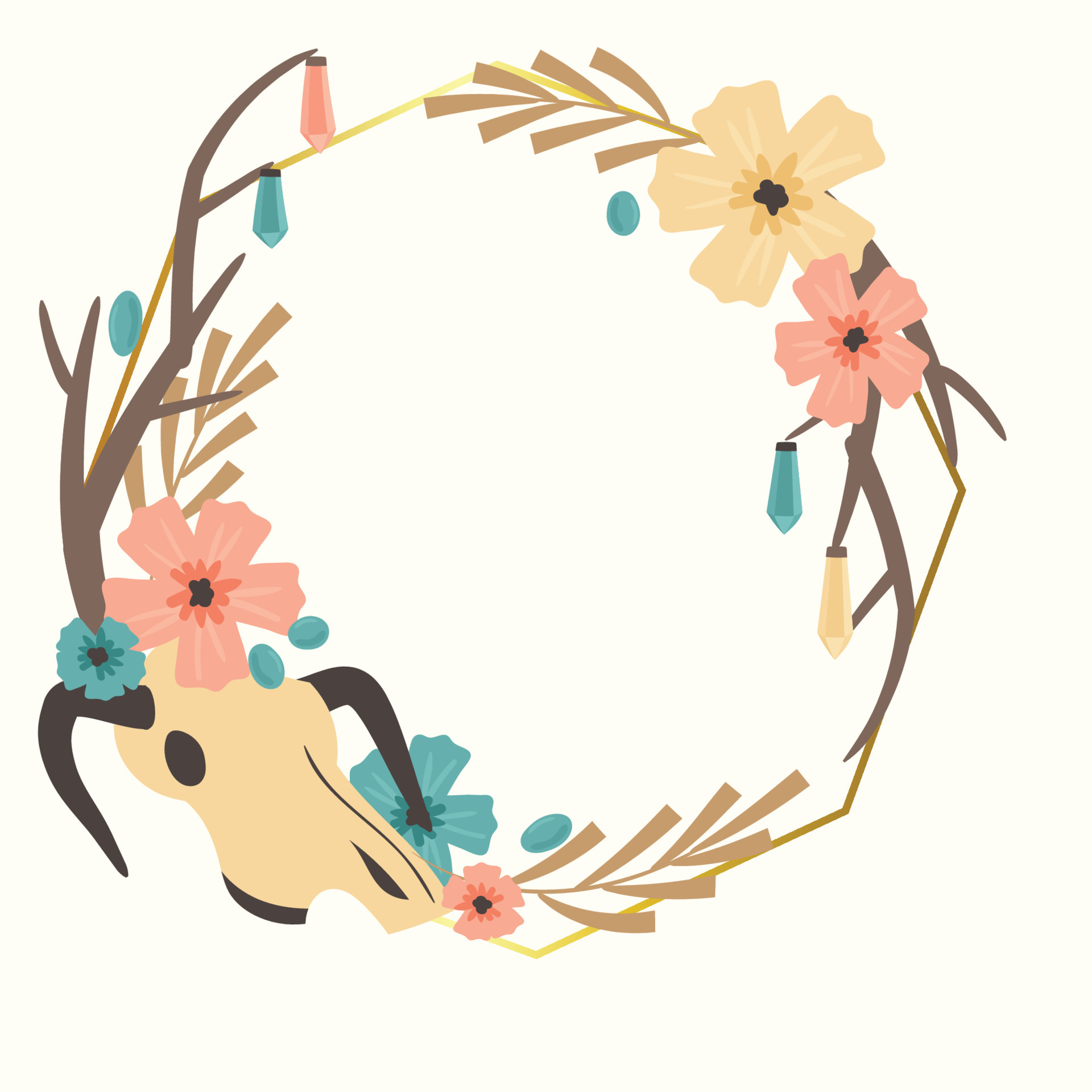 Boho Frame - KibrisPDR