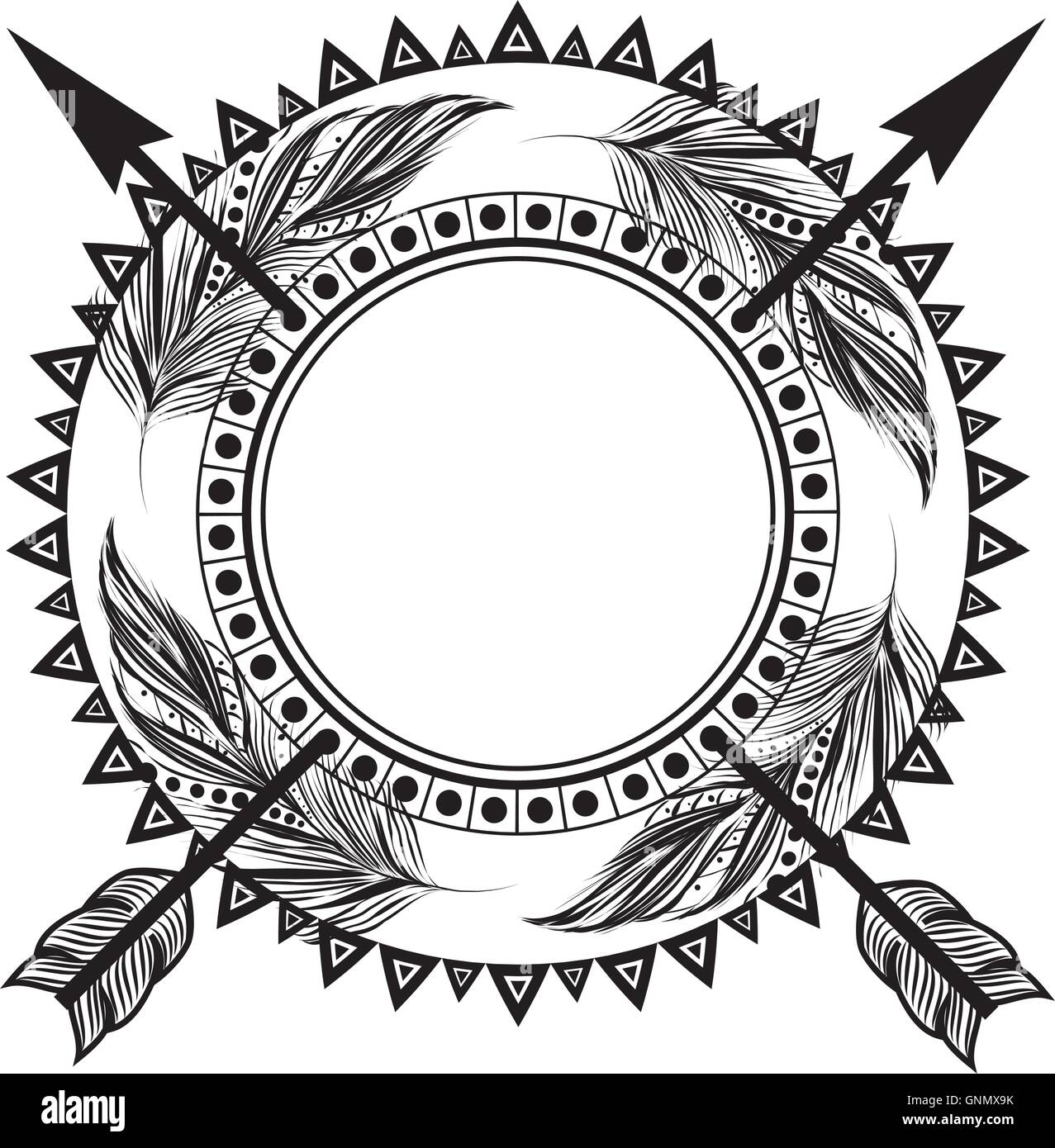 Detail Boho Frame Nomer 3