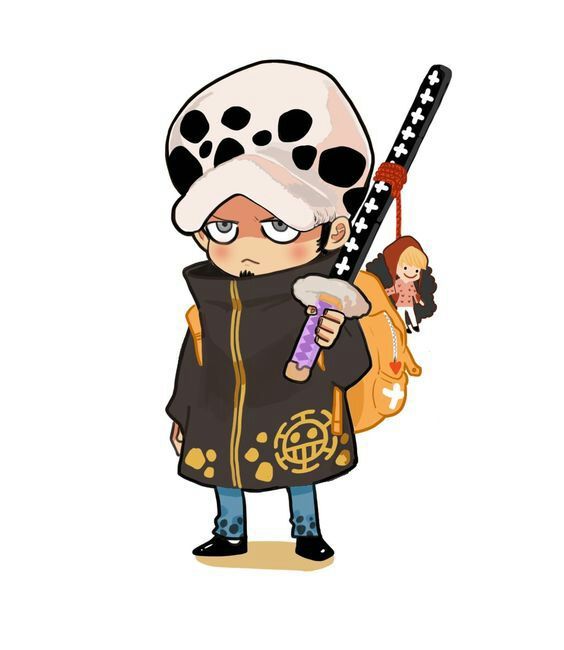 Detail Chibi Trafalgar Law Nomer 3