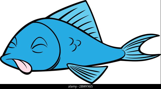 Detail Dead Fish Clipart Nomer 7