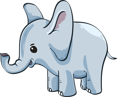 Detail Gambar Animasi Hewan Gajah Nomer 3