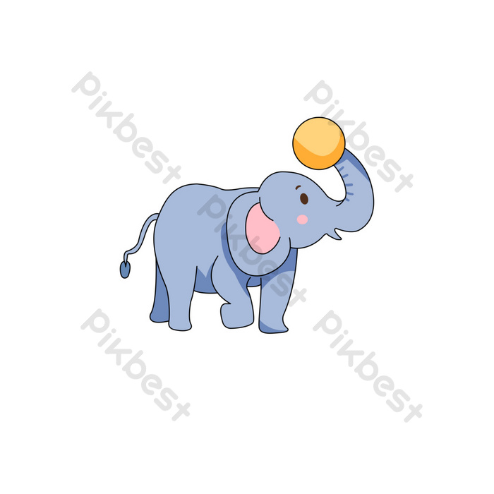 Detail Gambar Animasi Hewan Gajah Nomer 34