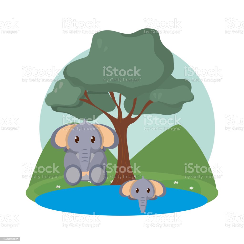 Detail Gambar Animasi Hewan Gajah Nomer 39