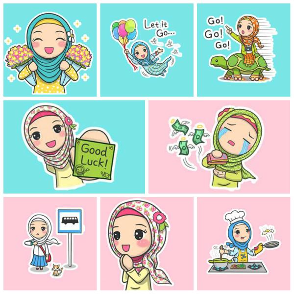 Detail Gambar Animasi Hijab Nomer 37