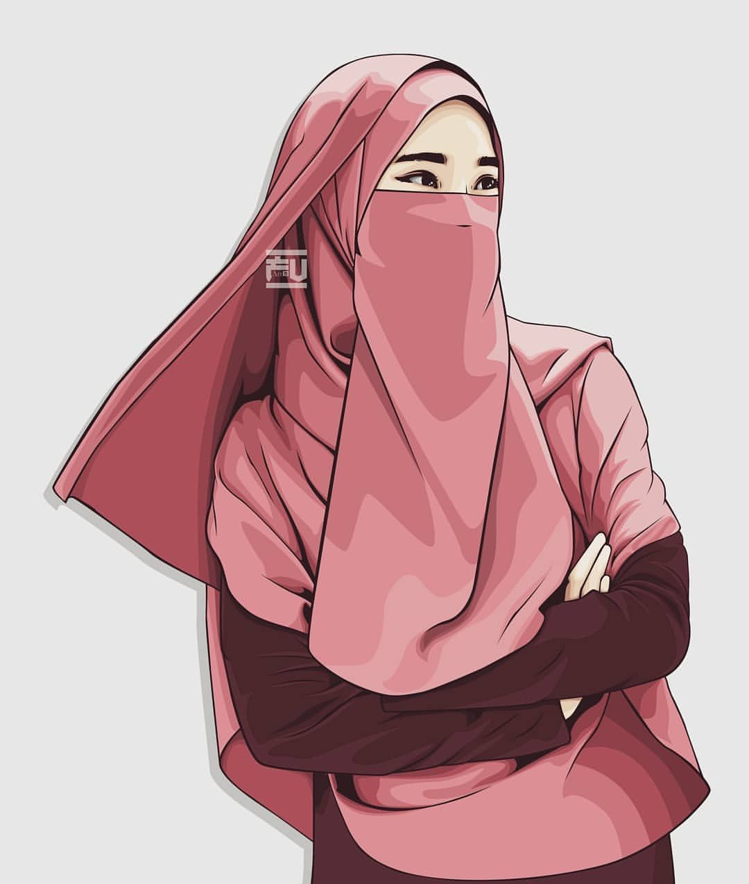 Detail Gambar Animasi Hijab Nomer 48