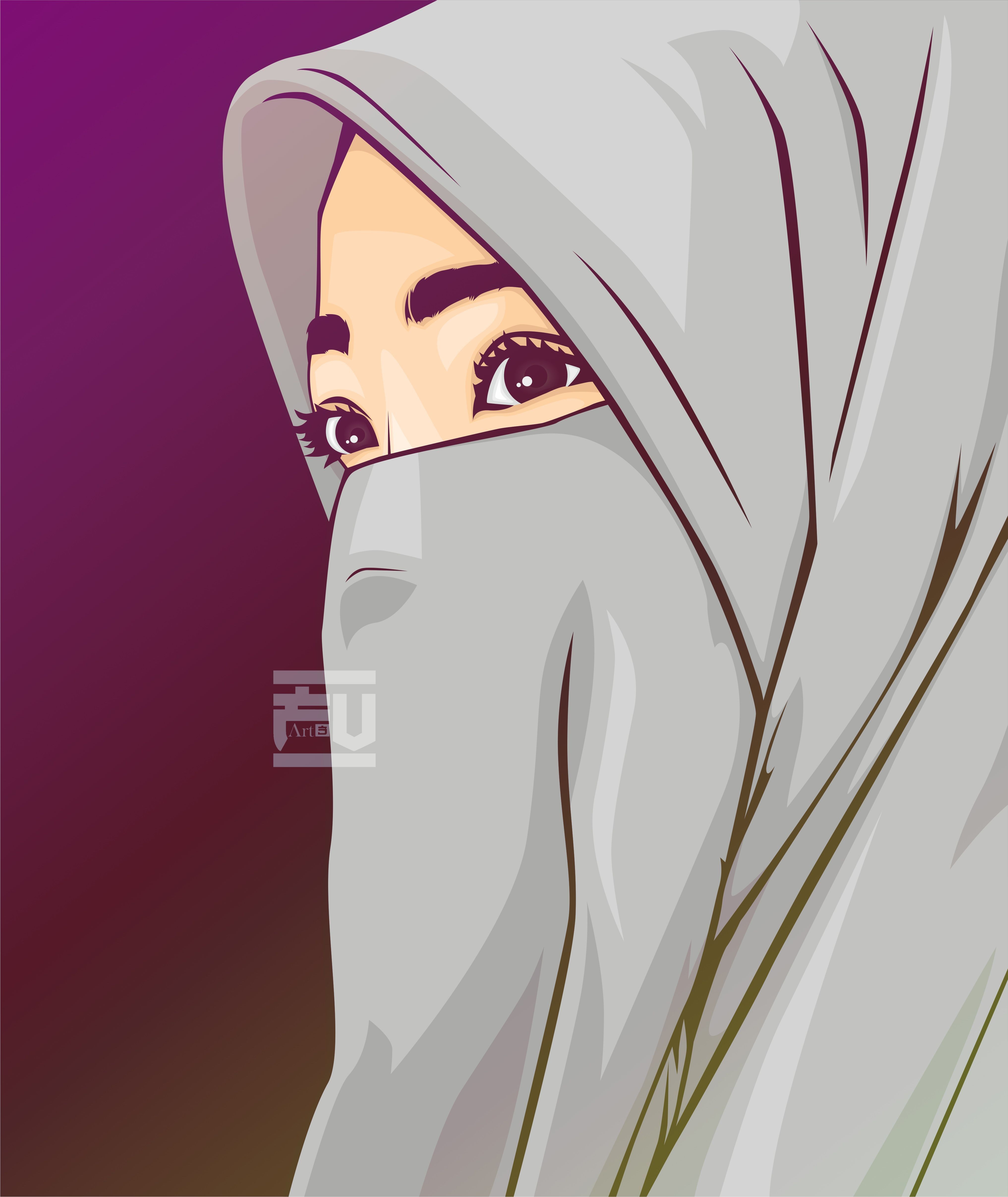 Detail Gambar Animasi Hijab Nomer 10