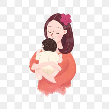 Detail Gambar Animasi Ibu Dan Anak Simple Nomer 7