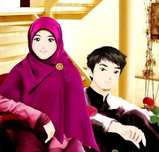 Detail Gambar Animasi Islami Romantis Nomer 11