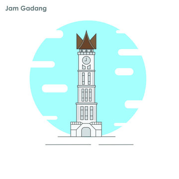 Detail Gambar Animasi Jam Gadang Nomer 53