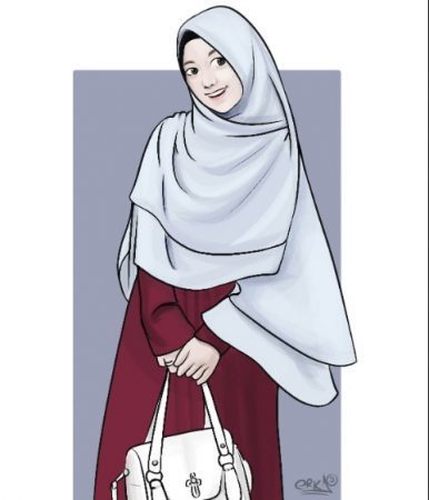 Detail Gambar Animasi Jilbab Nomer 55