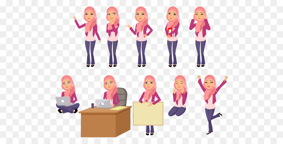 Detail Gambar Animasi Jilbab Nomer 57