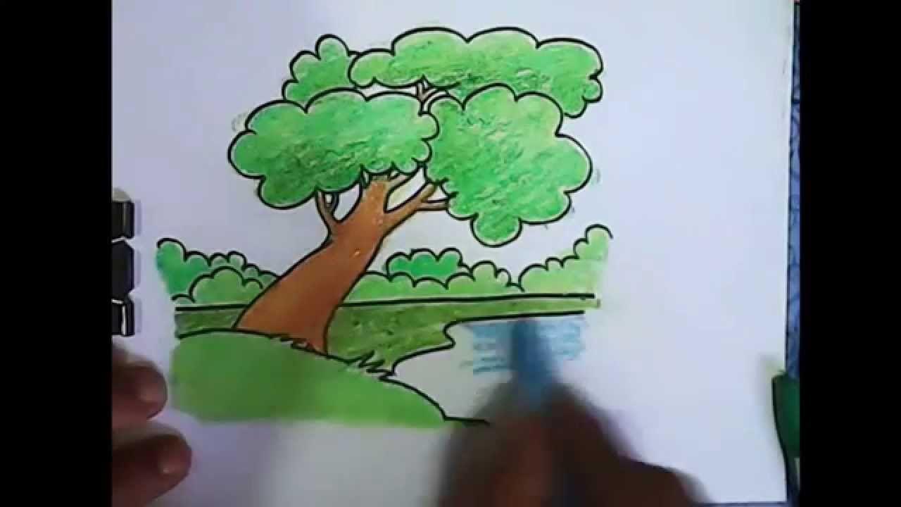Gambar Animasi Kartun Batu Dan Pohon Yang Sudah Dipotong - KibrisPDR