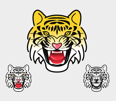 Detail Gambar Animasi Kepala Harimau Nomer 44