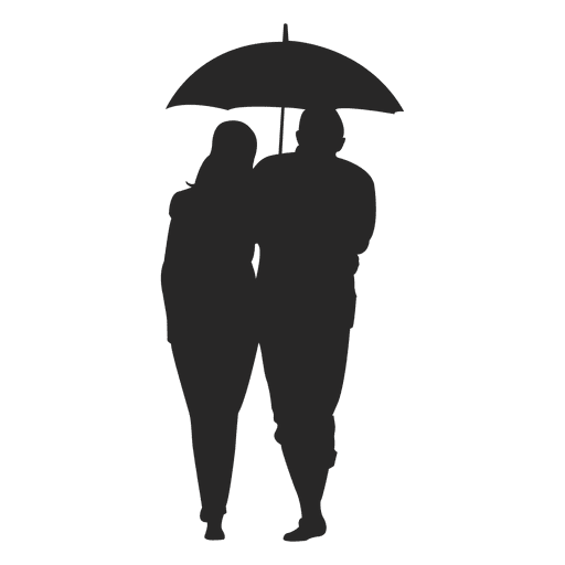 Detail Paar Unterm Regenschirm Nomer 11