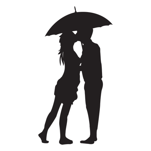 Detail Paar Unterm Regenschirm Nomer 5