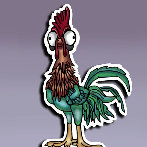 Detail Rooster Stickers Nomer 19