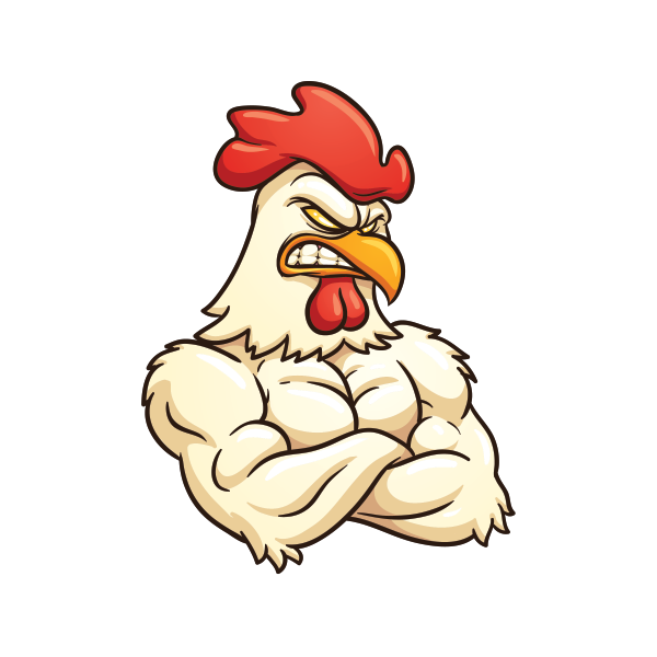 Detail Rooster Stickers Nomer 6