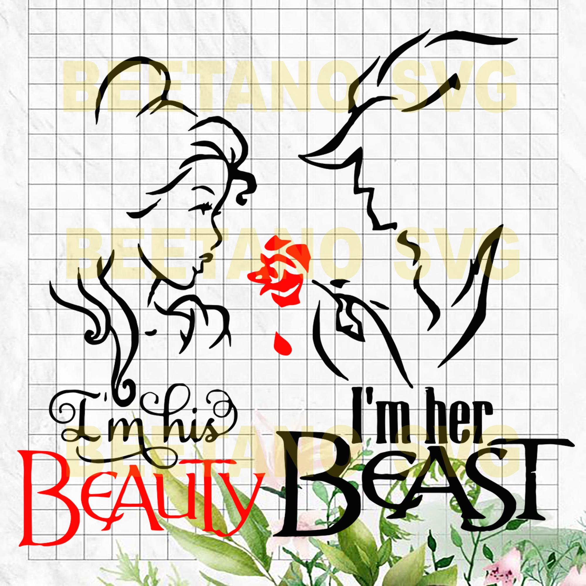 Detail Beauty And The Beast Text Font Nomer 18
