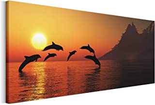 Detail Delfine Im Sonnenuntergang Nomer 2