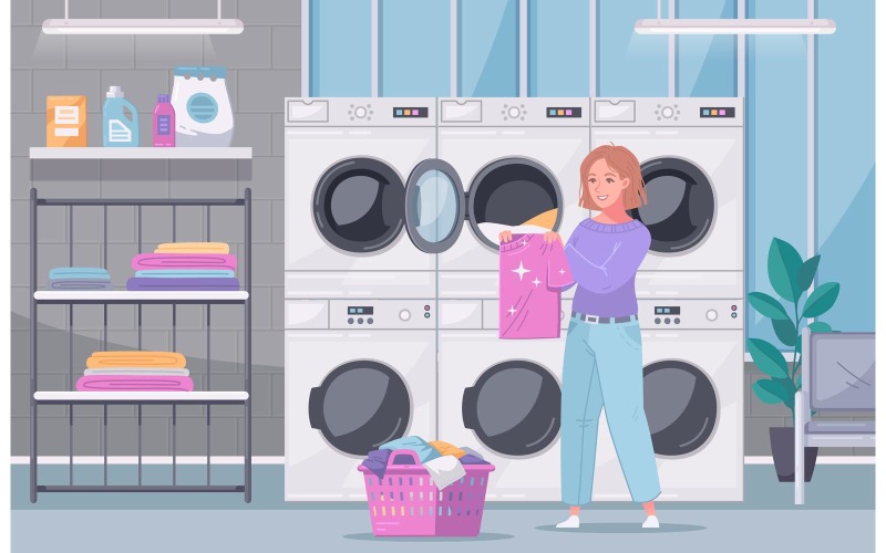 Detail Gambar Animasi Laundry Nomer 29