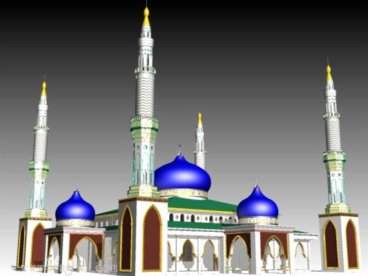 Detail Gambar Animasi Masjid Bergerak Nomer 9