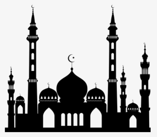 Detail Gambar Animasi Masjid Hitam Putih Nomer 5