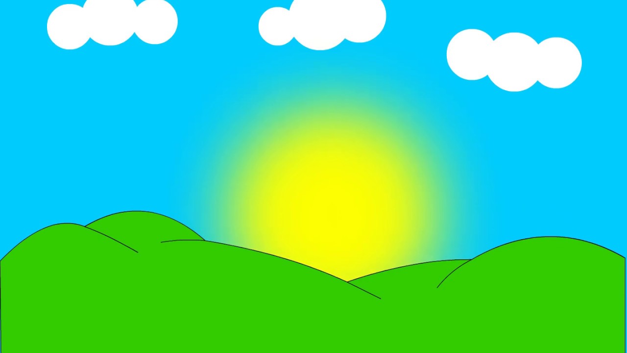 Gambar Animasi Matahari Terbit - KibrisPDR