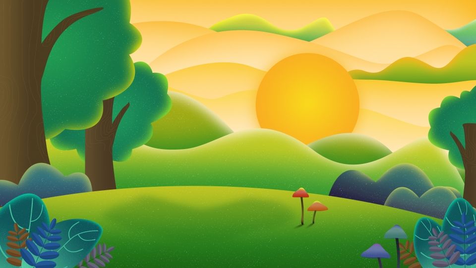 Detail Gambar Animasi Matahari Terbit Nomer 6